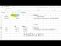 Excel Finans Basit Faiz Hesaplama Simple Interest