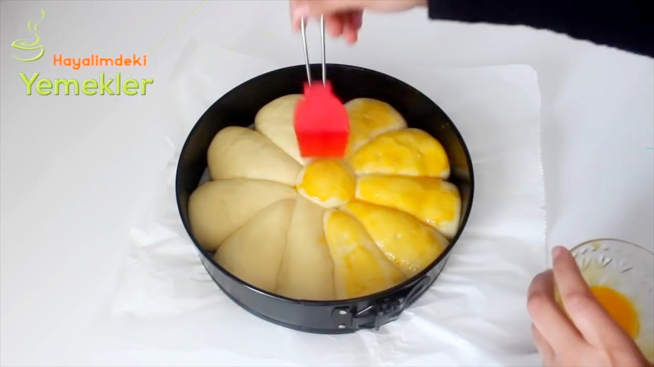 ‼️ HAMURU POŞETTE YAPTIM  YUMUŞACIK PRATİK Poğaça  ✅ Papatya Poğaça TARİFİ