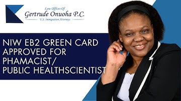 NIW EB-2 Green Card Approved for Pharmacist & Public Health Scientist | Success Story & Key Insights