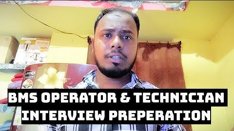 Bms Operator & Technician Interview Preperation | 46000 tk ka course muft #Video1