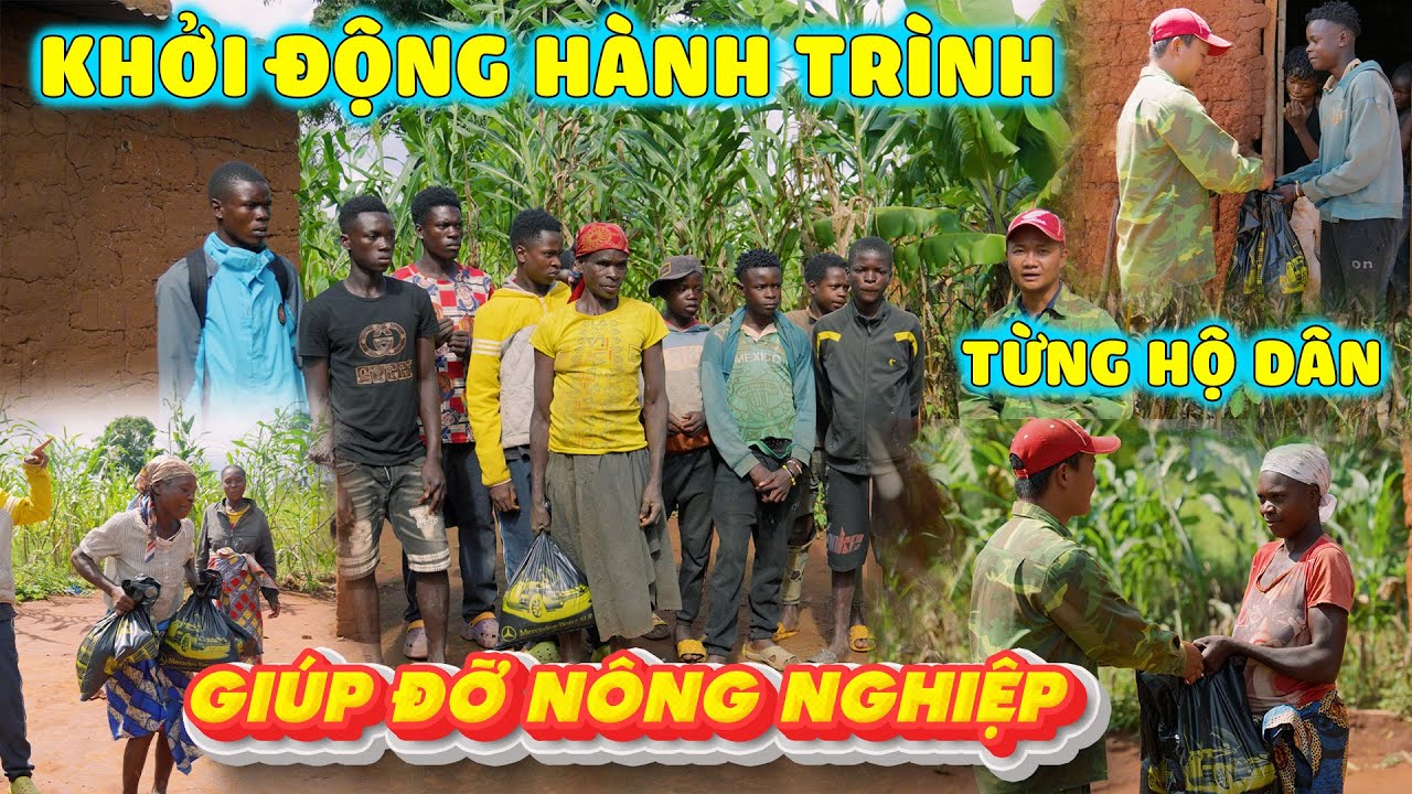 Quanglinhvlogs || Khởi Động Hành Trình Giúp Đỡ Nông Nghiệp Của Từng Hộ Dân.