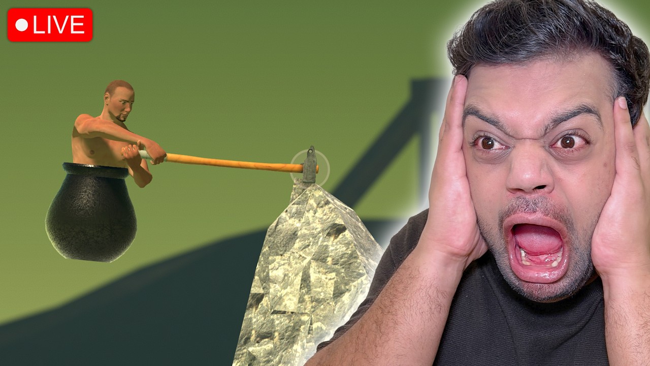 Getting Over It | Not Ending the Stream Until I Beat It 🔥