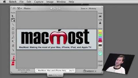 Screen Capture and Drawing with Skitch (MacMost Now 333)