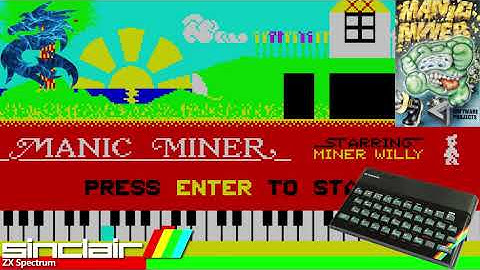 Manic Miner (1983) - Sinclair ZX Spectrum (Full Tape Rip / Cassette Load)