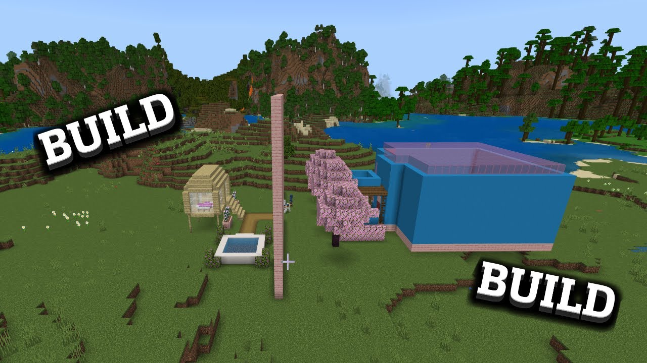Summer House Build Battle (Minecraft) - YouTube