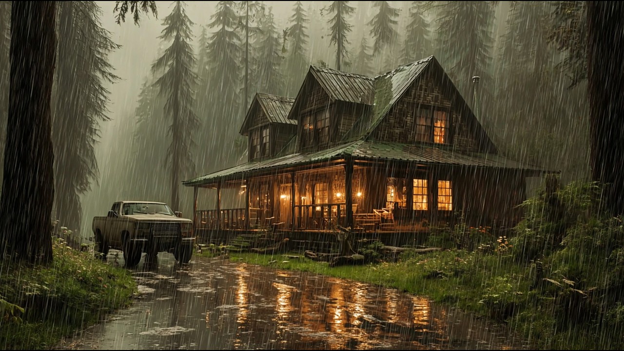 Мгновенный сон за 5 минут с ASMR звуками дождя – Расслабляющие звуки дождя для сна