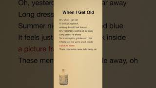 When I Get Old  Christopher And Chungha s