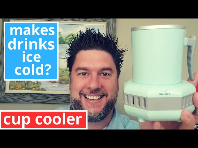 Cup cooler review: Instagram SMART COOLING CUP, summer beverage cooler  [178] 
