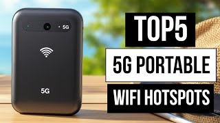 Top 5 best 5G portable wifi hotspots in 2026