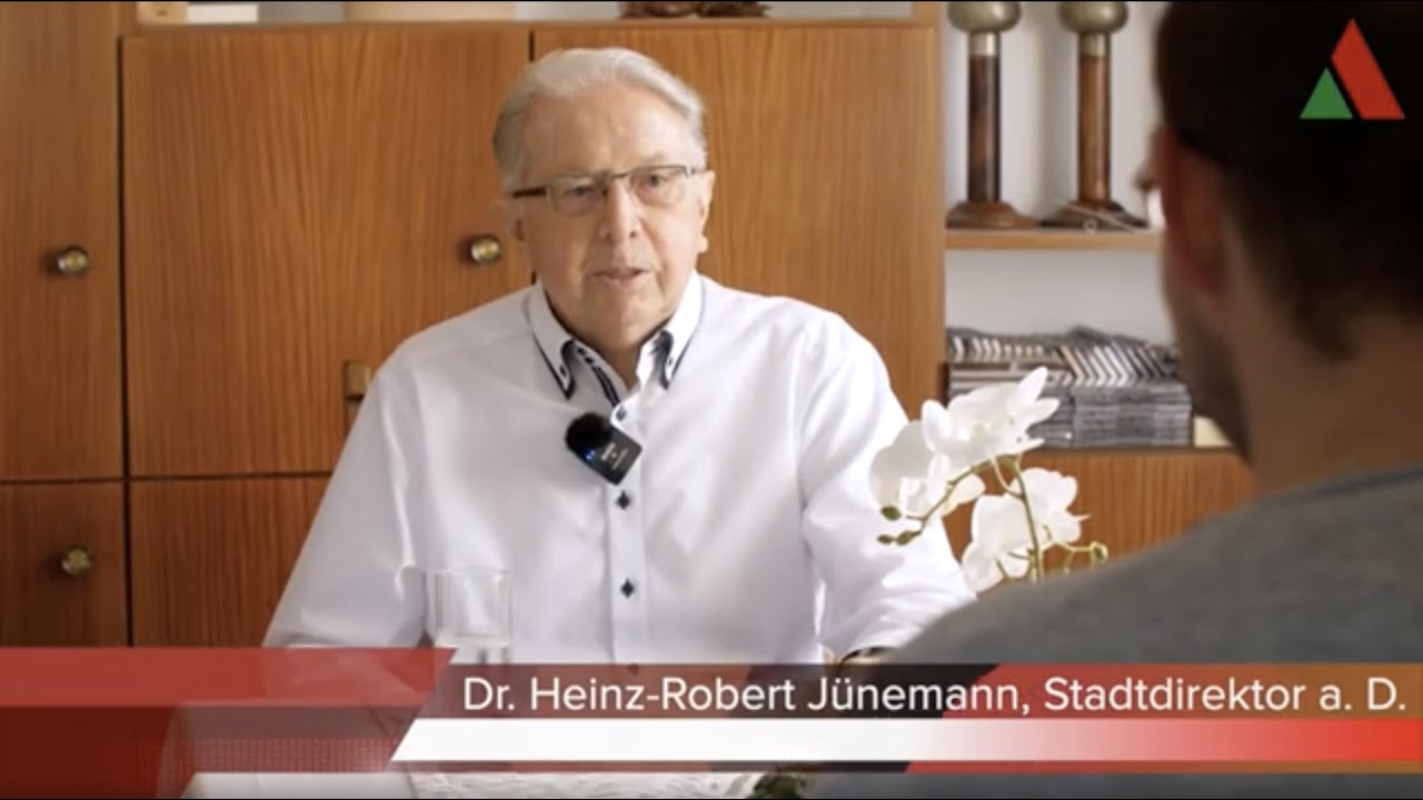 Gespräch mit dem Ahauser Stadtdirektor a.D., Dr. Jünemann, am 28