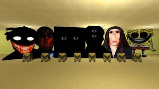 Angry Obunga, Rosalia Bizcocito, Hide, Loric, Scary Sponge and Angry Ishospeed Nextbot | Garry's Mod screenshot 4
