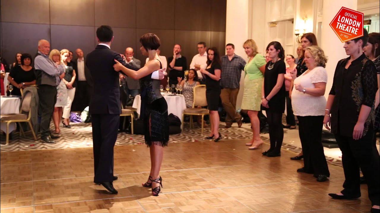 Learn to tango with Dance 'Til Dawn's Flavia Cacace & Vincent Simone Learn to tango with Dance 'Til Dawn's Flavia Cacace & Vincent Simone