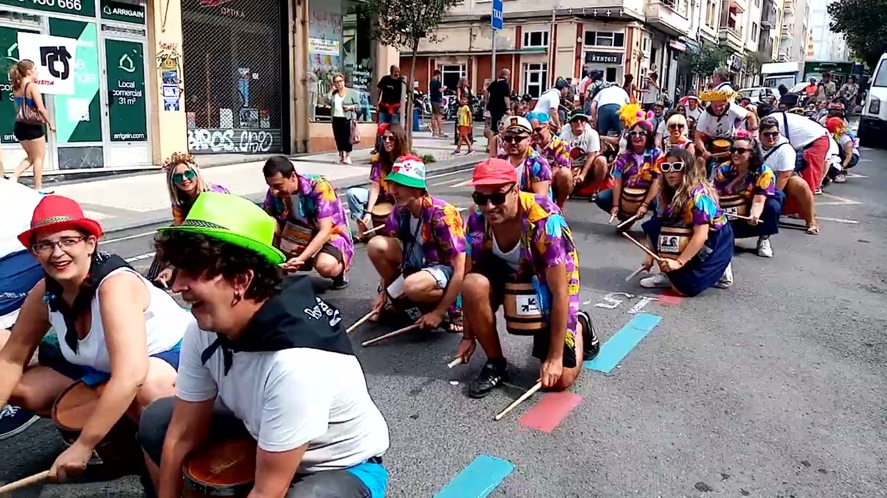 San Sebastián - Donostia. Tamborrada de 