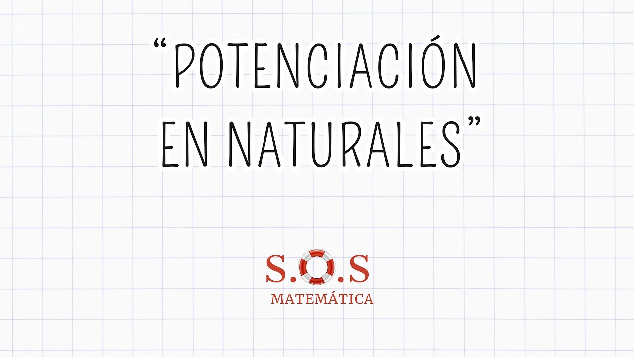 POTENCIACIÓN EN NATURALES