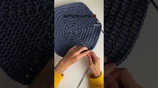 Altıgen çanta detaylı anlatım kanalımda 🌸 #crochetbag