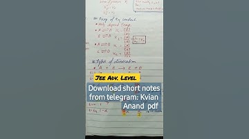 chemical equilibrium  short notes for jee  pdf telegram