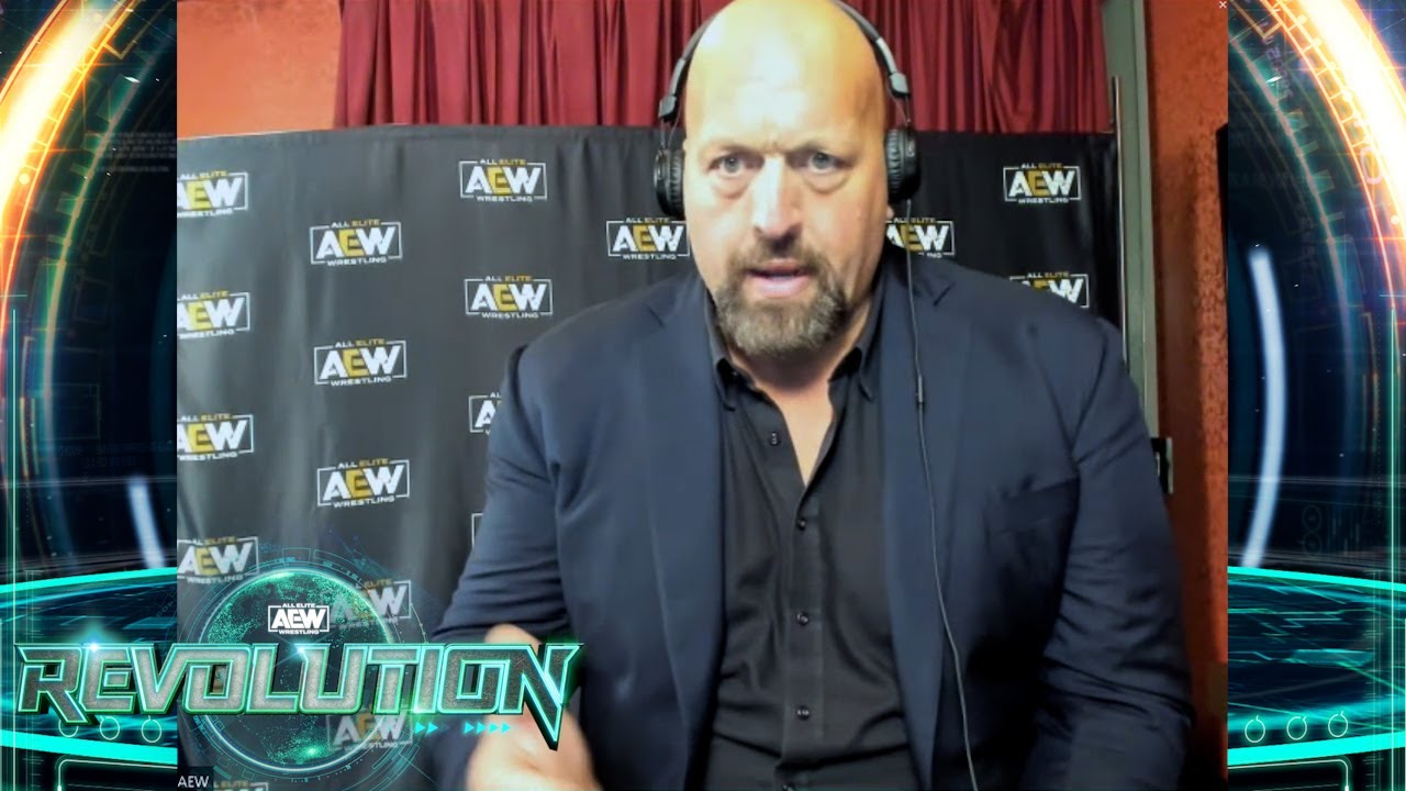 AEW Revolution Media Scrum with Darby Allin, Paul Wight, Hangman Page & Tony Khan