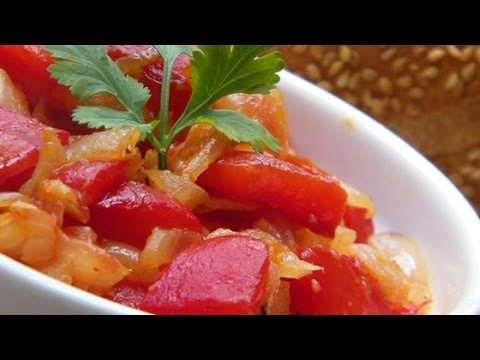 Easy Algerian Flafla (Bell Pepper Salad) Recipe