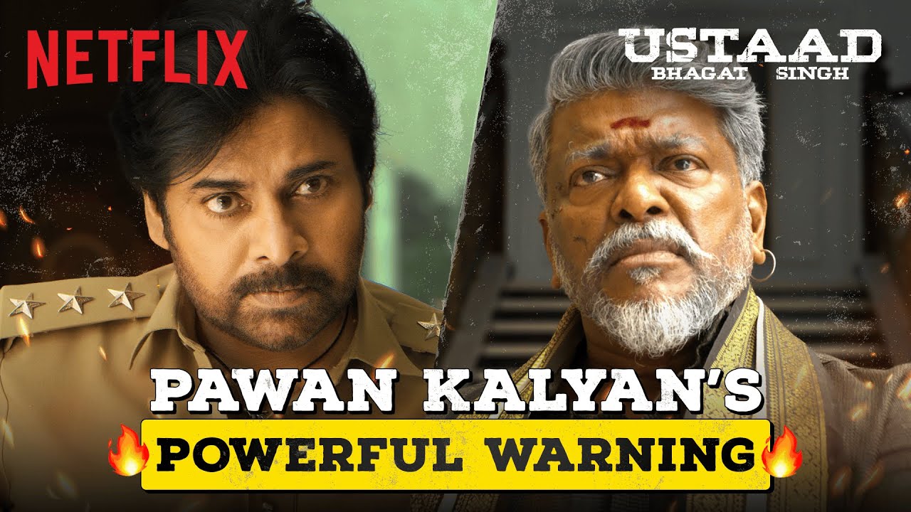 Pawan Kalyan’s DEADLY WARNING To Parthiban | Ustaad Bhagat Singh | Netflix India