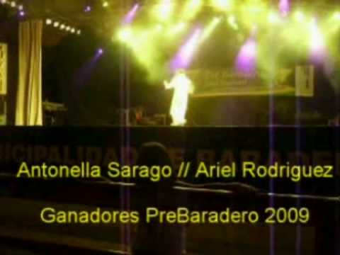 Ariel Rodriguez y Antonella Sarago - Tango Escenario - Baradero 2009