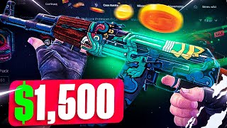 I did a 1500$ opening on hellcase!