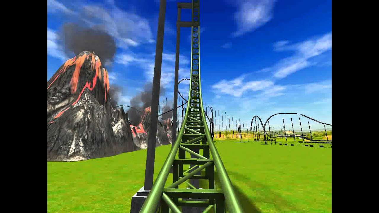 Twister Ride Rct3 RCT3: The Extreme Reversing Twister | Matt's XTreme Park - YouTube