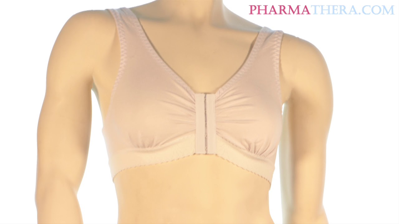 soutien gorge post opératoire coton