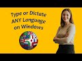 How to Type in Any Language on Windows | MS Word – Tamil, Hindi, Spanish, Japanese, Chinese