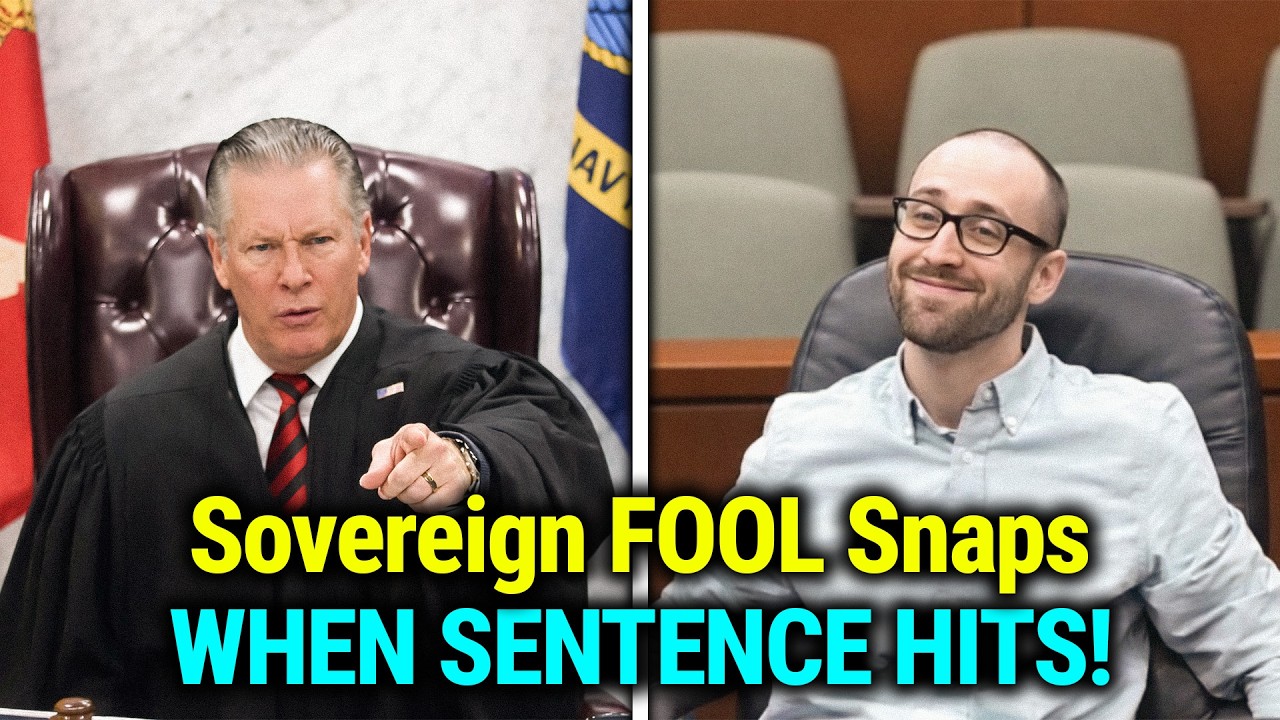 SOVEREIGN CITIZEN Thinks Trial Is “No Big Deal” — Judge Disagrees