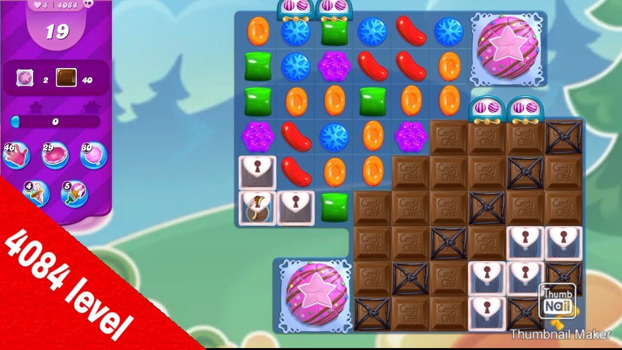 Candy crush Saga level 4084Candy crush Hard levelCollect all ordersSuper sugar crushed