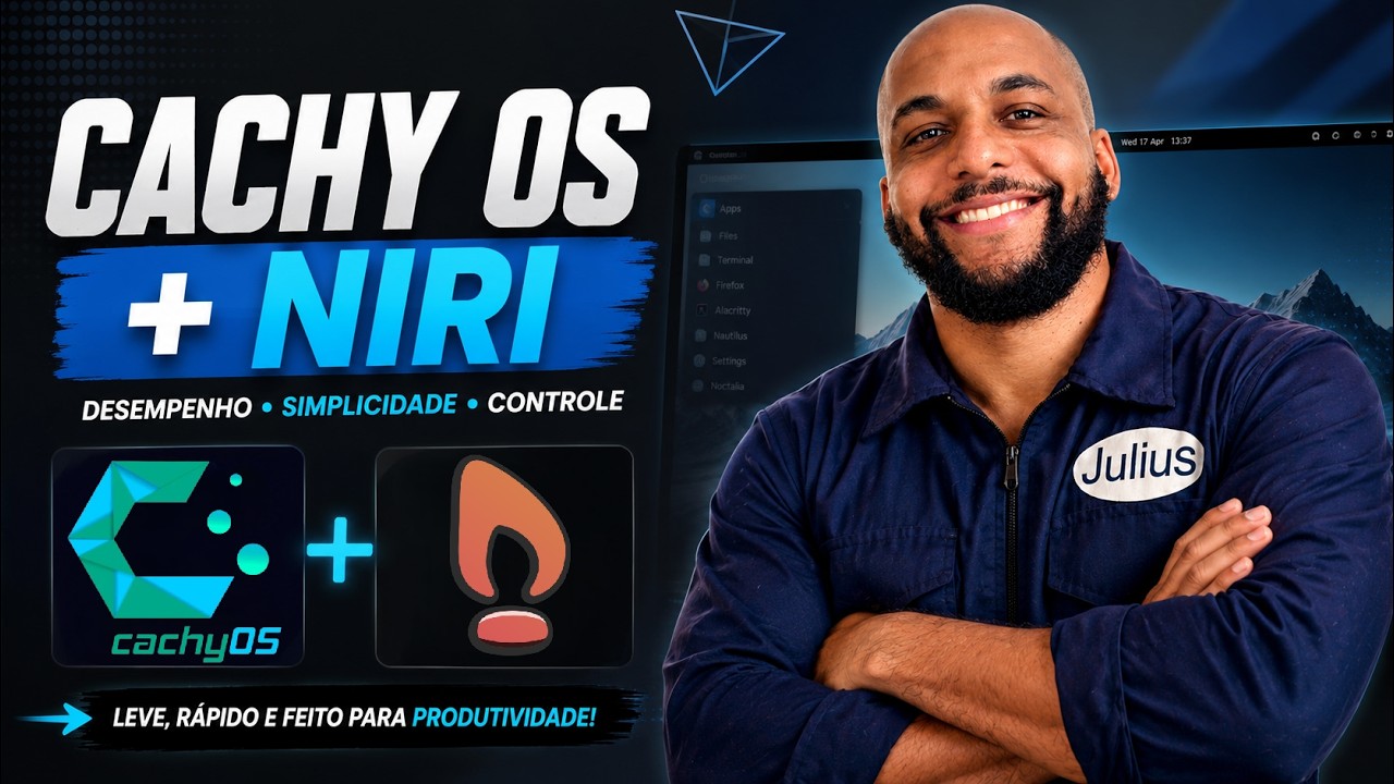 CachyOS + Niri + Noctalia Shell: O Futuro dos Desktops Linux? - YouTube