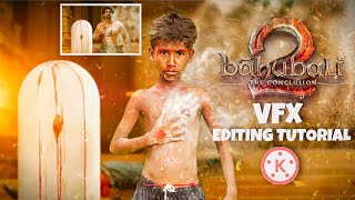 How To Edit Bahubali 2 | VFX | Spoof | Editing Tutorial  | KINEMASTER | JOSH CREATIONS screenshot 5