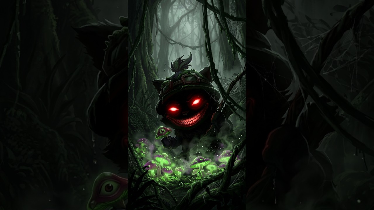 Dark Teemo #lol #leagueoflegends