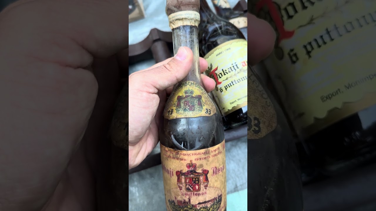 An incredible 1933 Tokaji Aszú 🍯🇭🇺🕰️