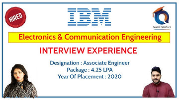 IBM Interview Experience | E&C Student #ibminterview #ibmfreshersinterview