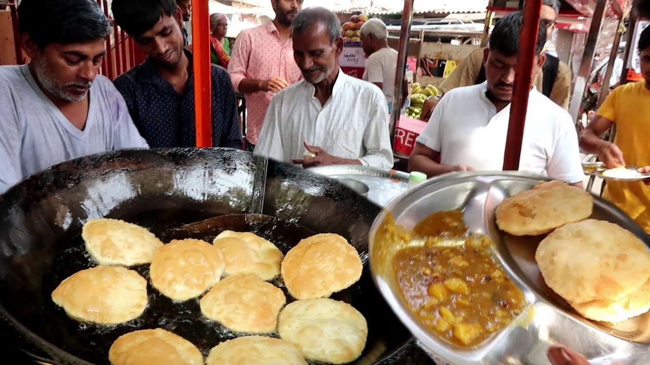 Patna Street Breakfast Dokan | Bihari People Enjoying Nasta Puri & Jilebi | Indian Street Food | Indian Food Loves You