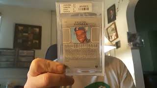 FRANK THOMAS ROOKIE CARD