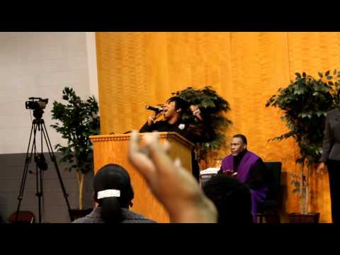 Monica Bell Sings Flow To You At Olive 85th Church Anniversary 