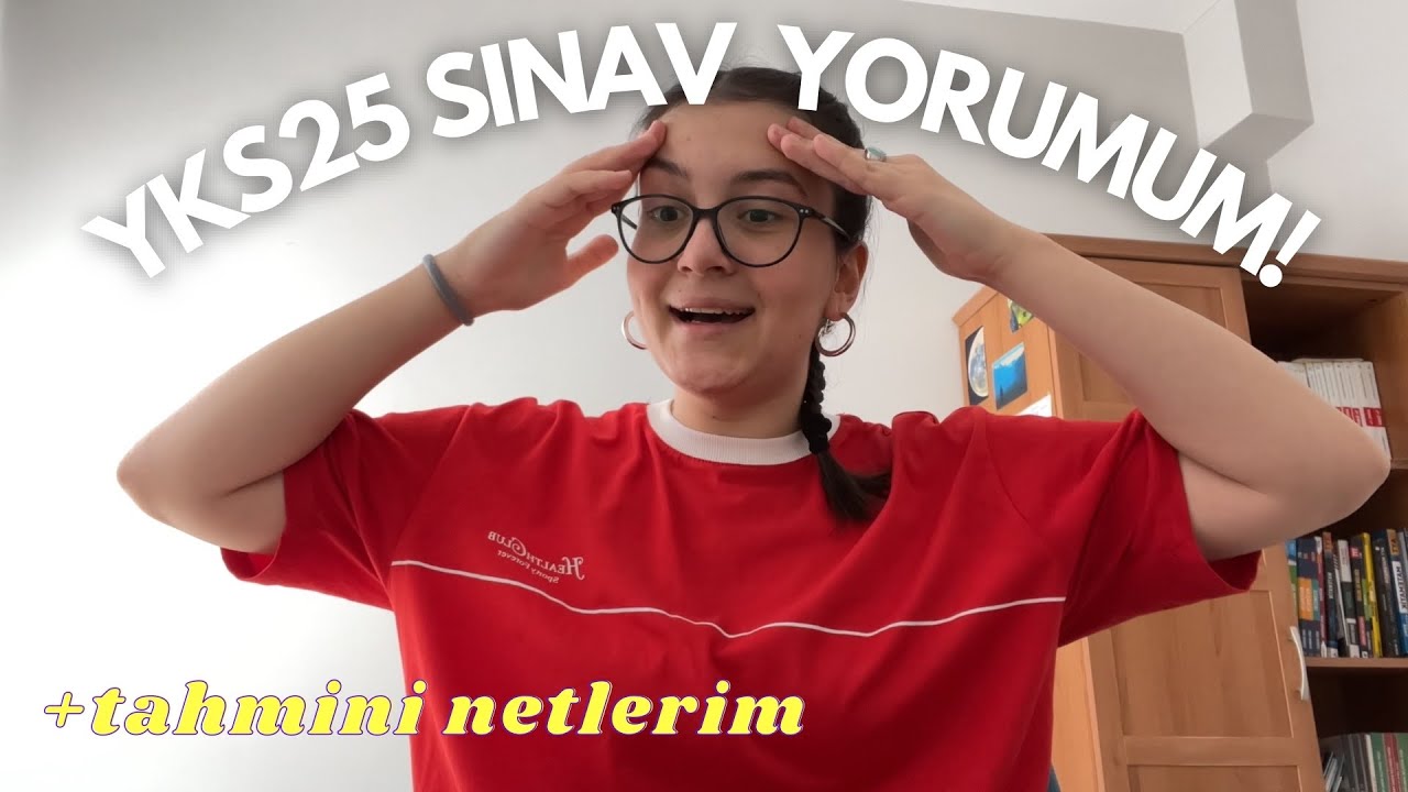 YKS25 SINAV YORUMUM VE TAHMİNİ NETLERİM! 😔 #yks25 #mezun