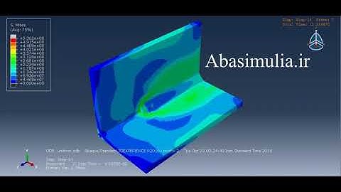 welding simulation by abaqus www.abasimulia.ir @abaqus_welding