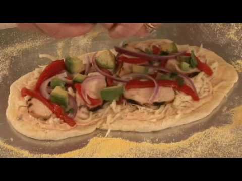Chicken Fajita Pizza on the Grilled Pizza Stone