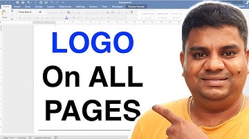 How to Insert a Logo on Every Page in Word