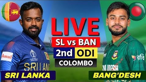 Bangladesh vs Sri Lanka 2nd ODI Live |BAN vs SRILive|