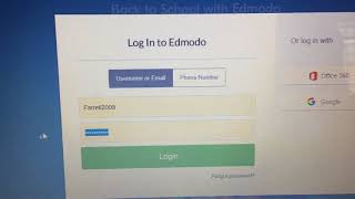 testing edmodo password