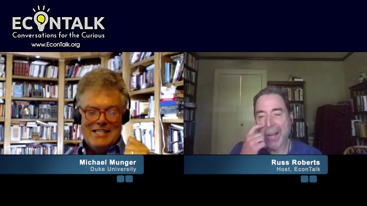 Watch Video Clip: Mike Munger on Video Lectures Compared to What? on YouTube Watch Video Clip: Mike Munger on Video Lectures Compared to What? on YouTube
