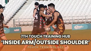 7th Touch Training Hub: Touch Terminology - Inside arm/Outside shoulder