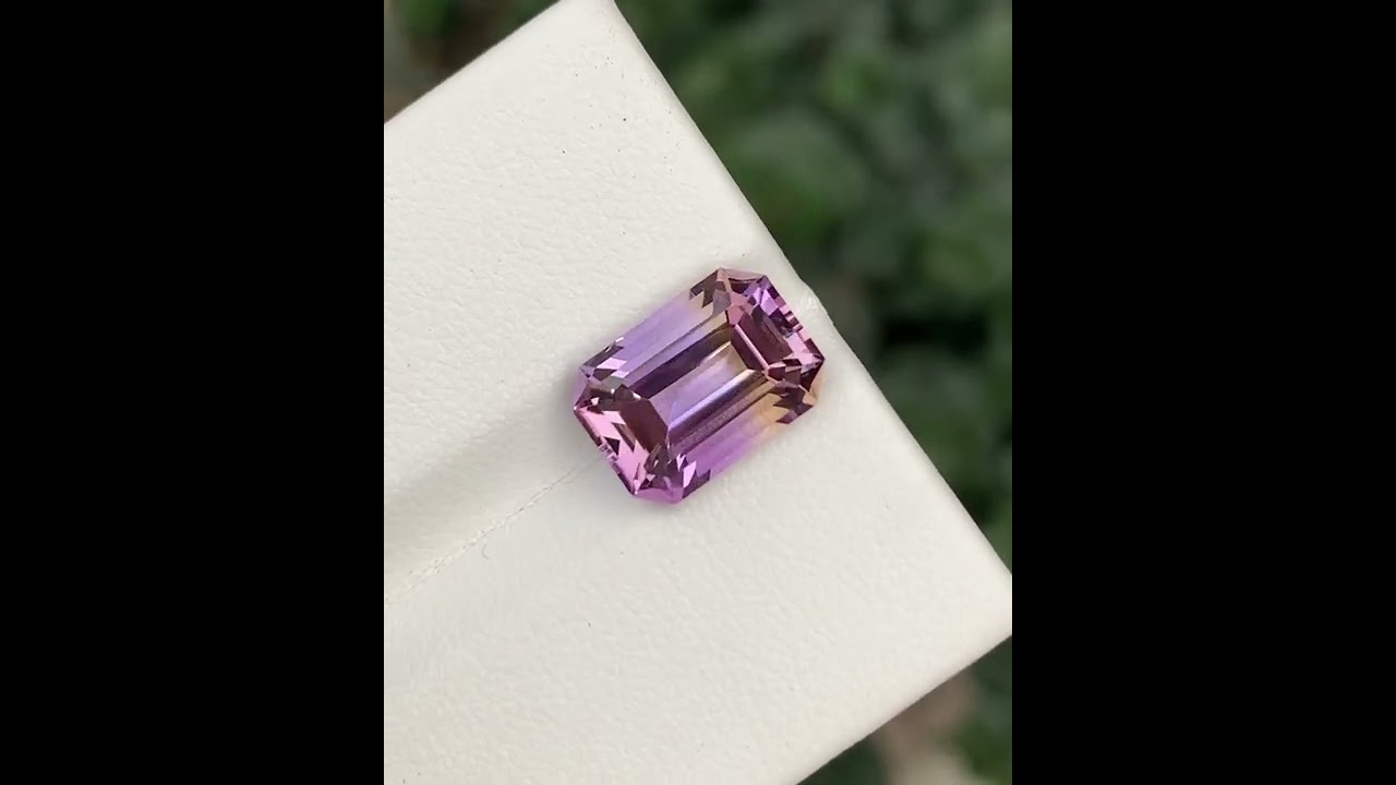 Precious Cut Natural Ametrine Gemstone