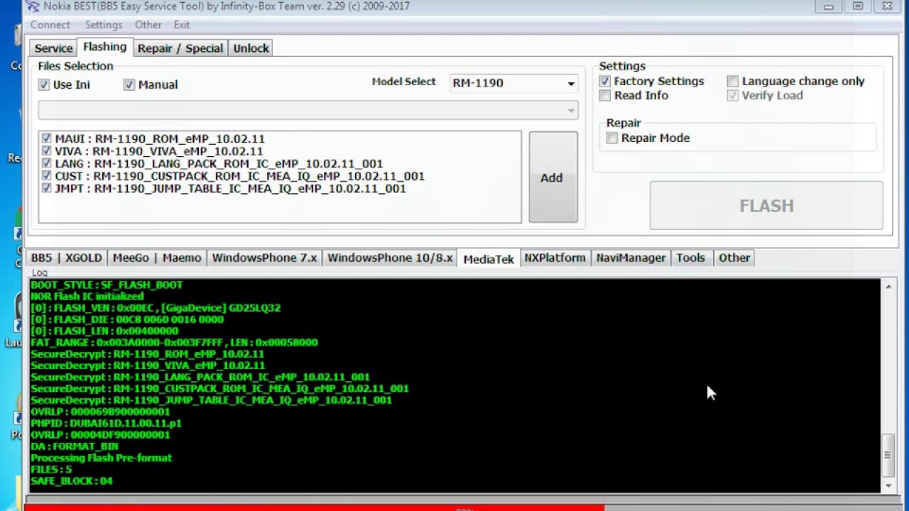 Nokia 150 RM-1190 Contact Service Fix Tested Flash File Free 1000% Ok