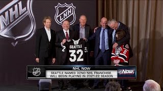 NHL Now Jackie on Seattle Jackie Redmond on Seattle expansion for 2021 - 22 Dec 4 2018