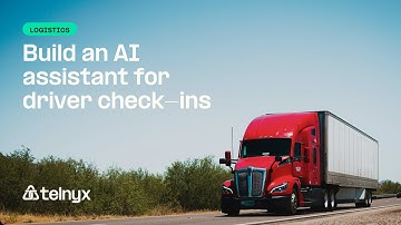 Building a voice AI agent for Driver Check-ins | Logistics AI